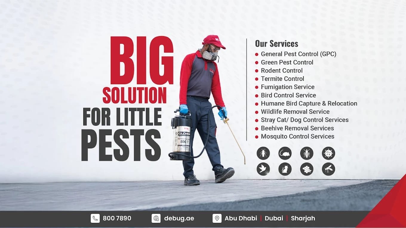 Debug Pest Control Dubai - Debug Pest Control Services Dubai   ديبغ لخدمات مكافحة الحشرات